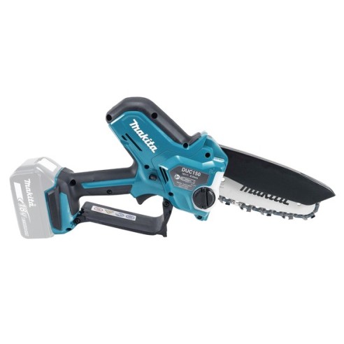 Makita DUC150ZJ Potatore a catena 18V, barra: 150mm - Senza batteria