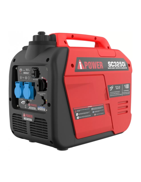 AiPower SC3250i Gruppo elettrogeno Inverter, pot. nominale: 3,0kW - 6L
