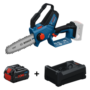 Bosch GKE 18V-20 Potatore 20cm + 1 batteria ProCORE (18V 5.5Ah) + caricabatterie GAL 12V/18V-80