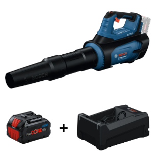 Bosch GBL 18V-800 Soffiatore, vel aria max: 200km/h + 1 batteria ProCORE (18V 8.0Ah) + caricabatterie GAL 12V/18V-80
