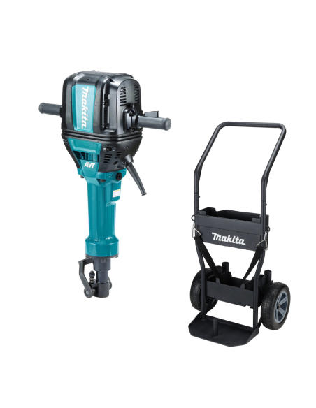 Makita HM1812 Martello demolitore  2.000W - 72,8J Con carrello per trasporto