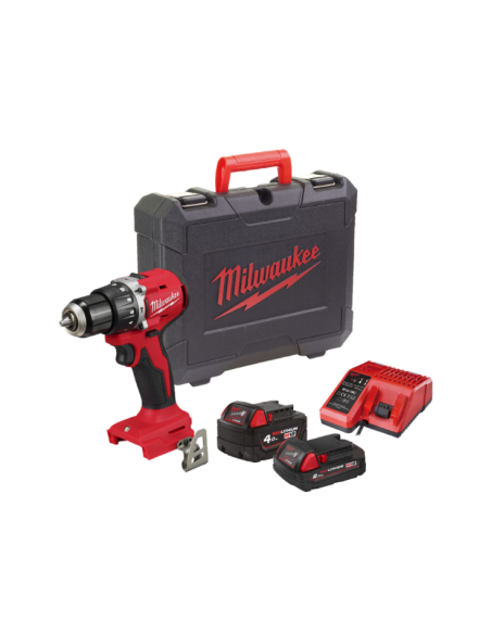 Milwaukee M18 BLPDRC-422C Trapano a percussione compatto Brushless M18™ - Con 1 batteria 4933492825