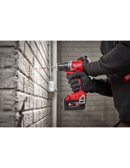 Milwaukee M18 BLPDRC-422C Trapano a percussione compatto Brushless M18™ - Con 1 batteria 4933492825