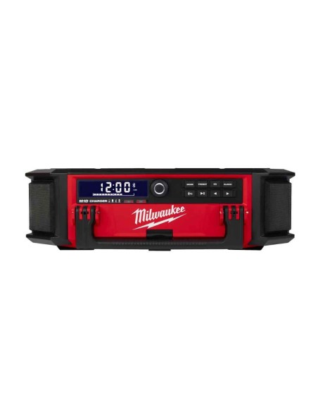 Milwaukee M18 PRCDAB+-0 Radio DAB+ e Caricabatterie M18™ PACKOUT™ Batteria/Corrente 4933472112