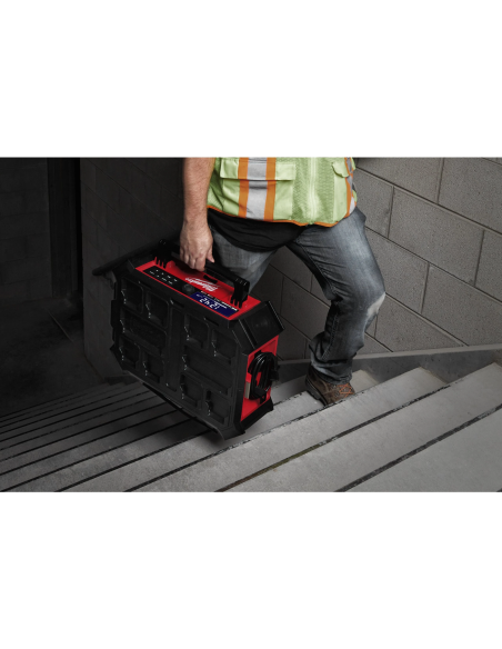 Milwaukee M18 PRCDAB+-0 Radio DAB+ e Caricabatterie M18™ PACKOUT™ Batteria/Corrente 4933472112