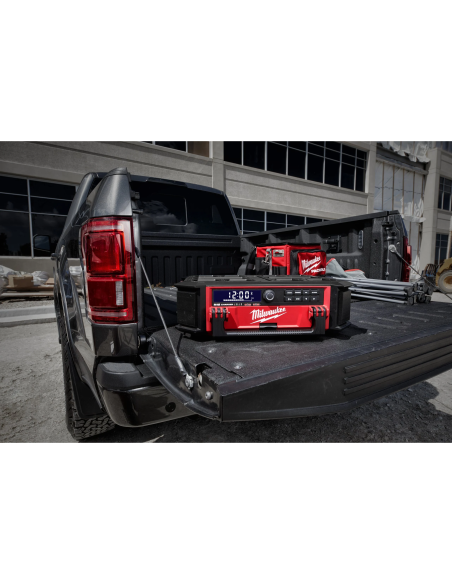Milwaukee M18 PRCDAB+-0 Radio DAB+ e Caricabatterie M18™ PACKOUT™ Batteria/Corrente 4933472112