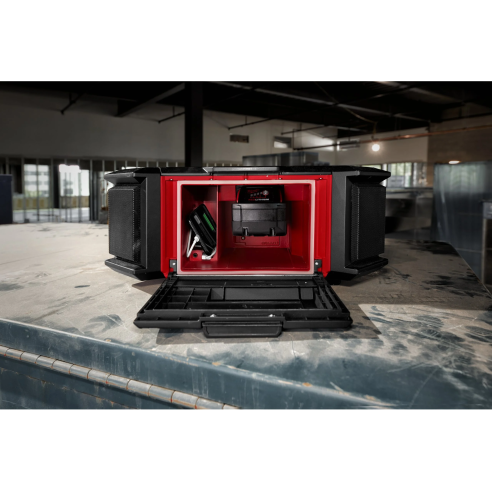 Milwaukee M18 PRCDAB+-0 Radio DAB+ e Caricabatterie M18™ PACKOUT™ Batteria/Corrente 4933472112