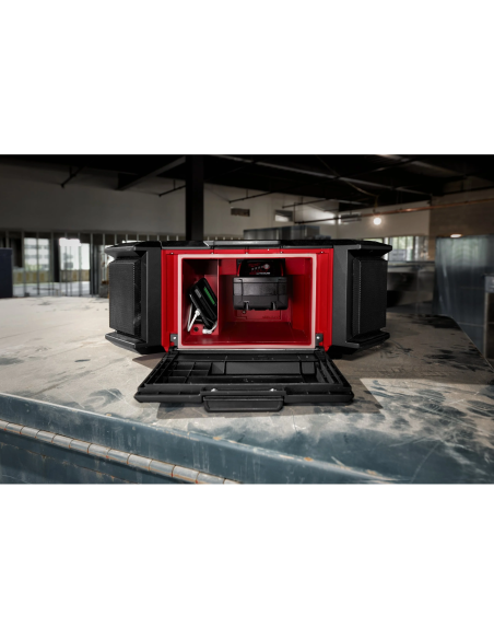Milwaukee M18 PRCDAB+-0 Radio DAB+ e Caricabatterie M18™ PACKOUT™ Batteria/Corrente 4933472112