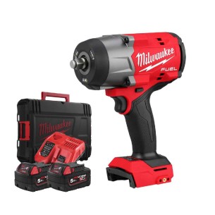 Milwaukee M18 FHIW2F12-502X Avvitatore ad impulsi alta coppia ½ M18 FUEL™ - Con 2 batterie 4933492783