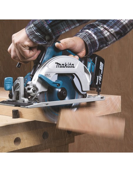 Makita DHS680ZJ Sega circolare 18V, d.165mm (senza batterie, con valigetta)