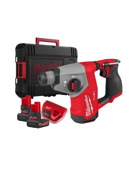 Milwaukee M12 FHAC16-502X Tassellatore compatto SDS-Plus 16 mm M12 FUEL™ - con 2 batterie 4933499185