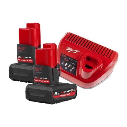 Milwaukee M12 FHAC16-502X Tassellatore compatto SDS-Plus 16 mm M12 FUEL™ - con 2 batterie 4933499185