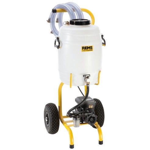 Rems 115312 R220 Unità elettrica di riempimento e lavaggio 230V - 50Hz, portata max. 36l/min, cap. serbatoio 30l
