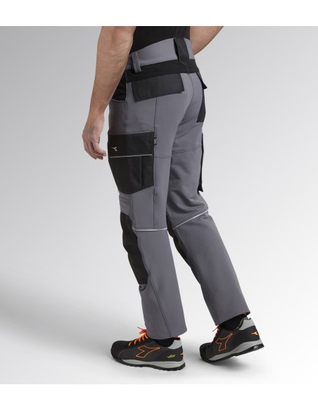 Pantalone lungo Carbon performance Diadora Utility (grigio)