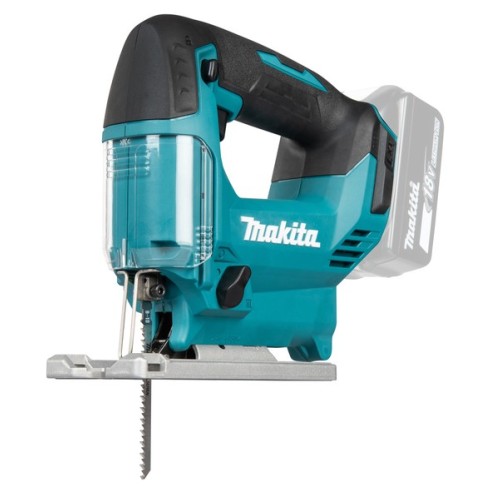 Makita DJV186Z Seghetto alternativo 18V, BL Motor, corsa lama: 18mm - Senza batterie, senza valigetta
