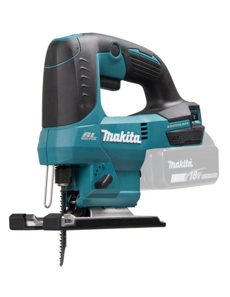 Makita DJV184Z Seghetto alternativo 18V, BL Motor, corsa lama: 23mm - Senza batterie, senza valigetta