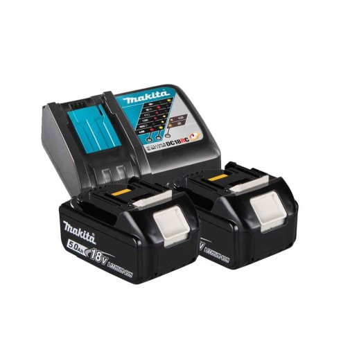 Makita DDF484RTJ Trapano avvitatore Brushless 18V - Con 2 batterie 18V 5.0Ah e caricabatterie