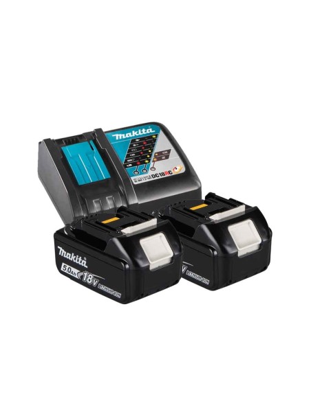 Makita DDF484RTJ Trapano avvitatore Brushless 18V - Con 2 batterie 18V 5.0Ah e caricabatterie