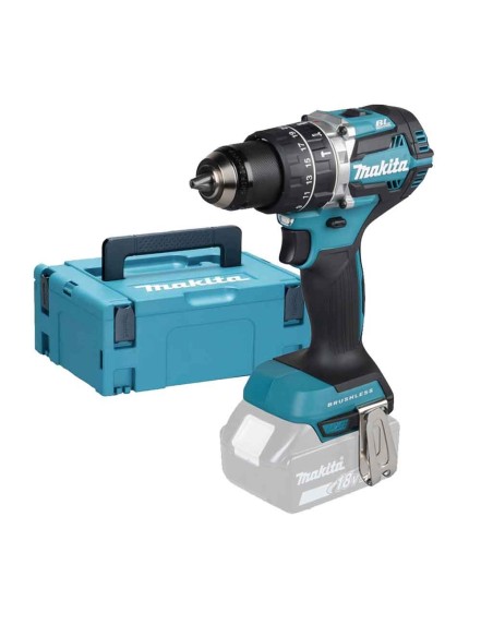 Makita DHP484ZJ Trapano Avvitatore a percussione 18V 54Nm - Senza batteria