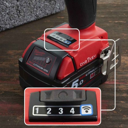 Milwaukee M18 ONEFHIWF12-0X Avvitatore ad impulsi ad alta coppia attacco ½"  - Senza batteria 4933459726