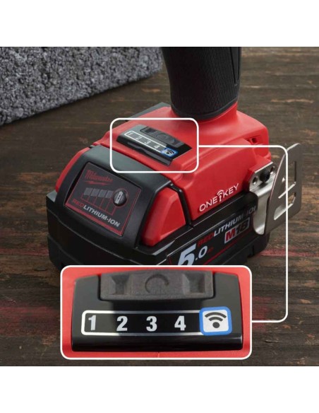 Milwaukee M18 ONEFHIWF12-0X Avvitatore ad impulsi ad alta coppia attacco ½"  - Senza batteria 4933459726