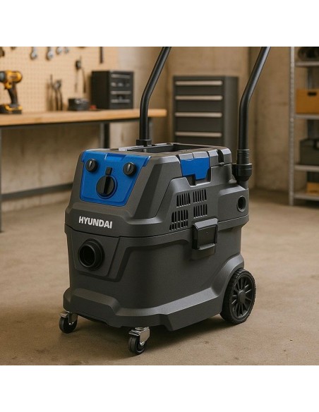 Aspiratore solidi/liquidi professionale 45085 Hyundai 1.600W, 40L