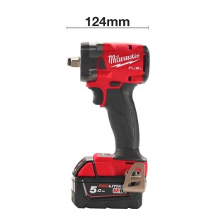Milwaukee M18 FIW2F12-0X Avvitatore ad impulsi compatto M18 FUEL attacco 1/2 quadro F - Senza batteria 4933478443 2