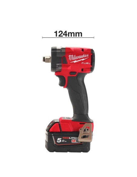Milwaukee M18 FIW2F12-0X Avvitatore ad impulsi compatto M18 FUEL attacco 1/2 quadro F - Senza batteria 4933478443