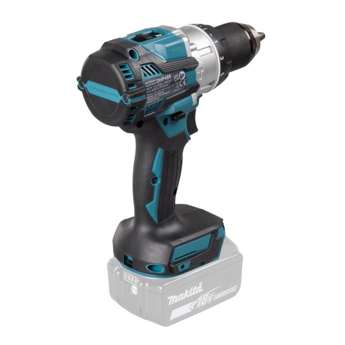 Makita DHP489ZJ Trapano avvitatore con percussione 18V, 110Nm - Senza batteria