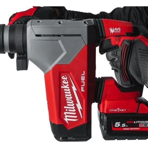 Milwaukee M18 ONEFHPX-0X Tassellatore SDS-Plus 32 mm ad alta potenza con mandrino FIXTEC™ M18 FUEL™ ONE-KEY™ - Senza batteria