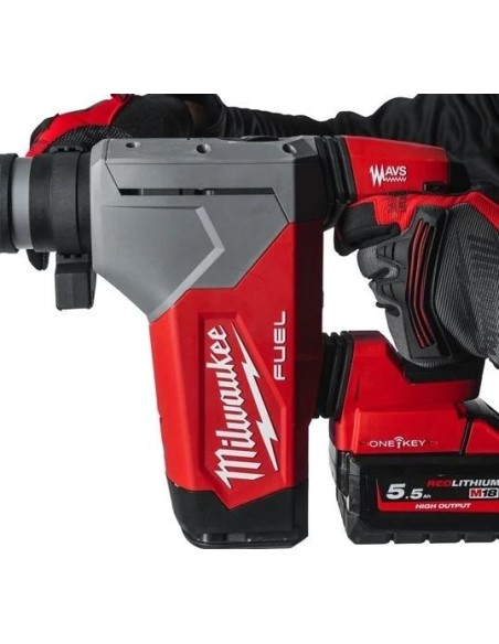 Milwaukee M18 ONEFHPX-0X Tassellatore SDS-Plus 32 mm ad alta potenza con mandrino FIXTEC™ M18 FUEL™ ONE-KEY™ - Senza batteria