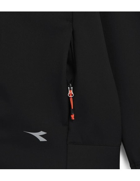 Giacca softshell hybrid nero-grigio Diadora Utility