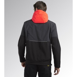 Giacca softshell hybrid nero-grigio Diadora Utility 2