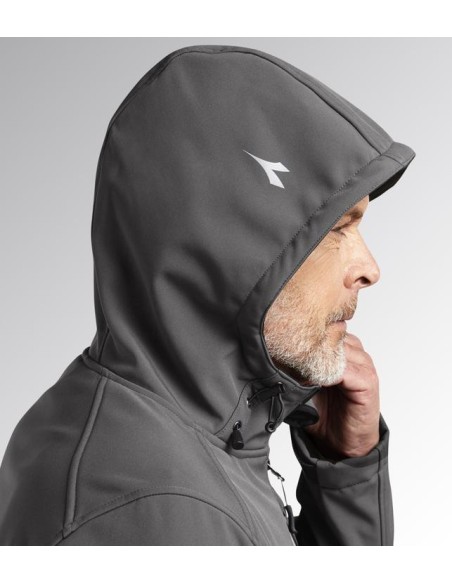 Giacca softshell sail grigio Diadora Utility