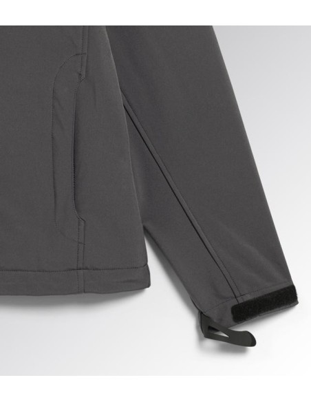 Giacca softshell sail grigio Diadora Utility