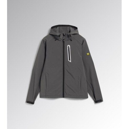 Giacca softshell sail grigio Diadora Utility