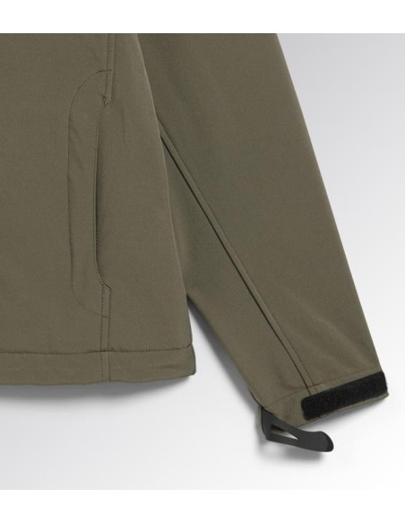 Giacca softshell sail verde militare Diadora Utility
