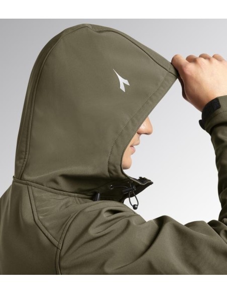 Giacca softshell sail verde militare Diadora Utility