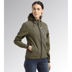 Giacca softshell sail verde militare Diadora Utility 2