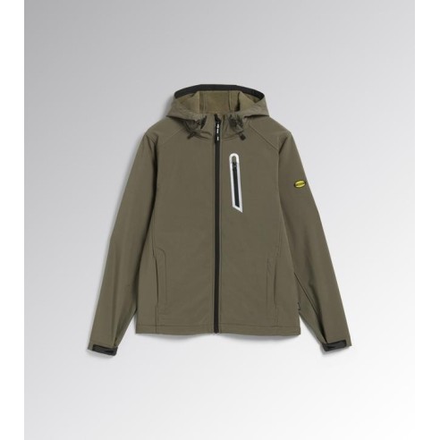 Giacca softshell sail verde militare Diadora Utility