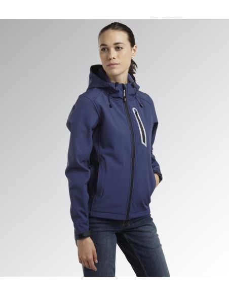 Giacca softshell sail blu Diadora Utility