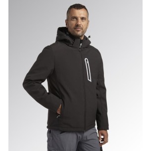 Giacca padded softshell sail Diadora Utility grigio asfalto 2