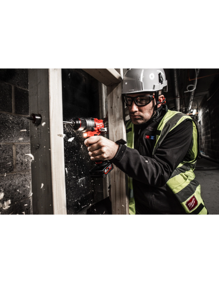 Milwaukee M12 FPD2-602X Trapano avvitatore compatto con percussione M12, 45Nm Fuel - Con 2 batterie M12B6 4933479870 (12V 6.0Ah)