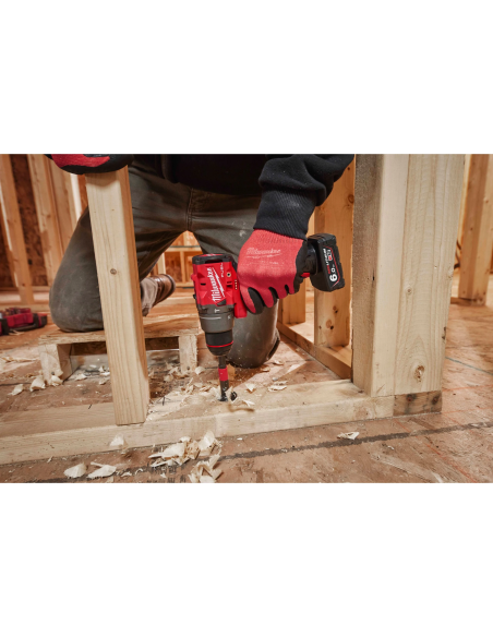 Milwaukee M12 FPD2-602X Trapano avvitatore compatto con percussione M12, 45Nm Fuel - Con 2 batterie M12B6 4933479870 (12V 6.0Ah)