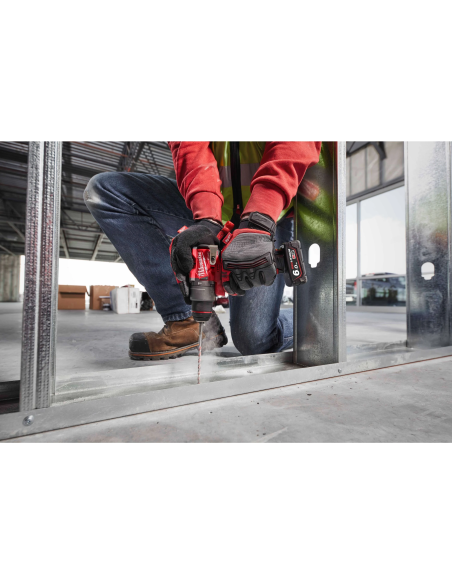 Milwaukee M12 FPD2-602X Trapano avvitatore compatto con percussione M12, 45Nm Fuel - Con 2 batterie M12B6 4933479870 (12V 6.0Ah)