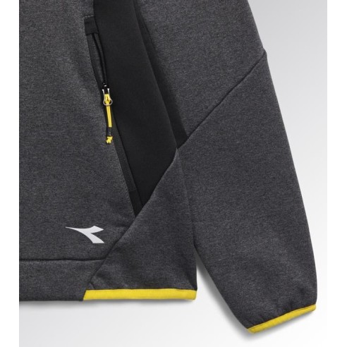 Pile polar fleece techno Diadora Utility grigio