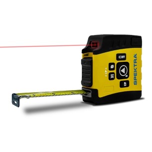 Flessometro digitale c/laser 20mt Spektra