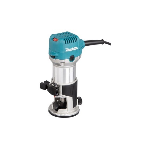 Makita RT0702C Fresatrice verticale 710W, pinza 6-8mm