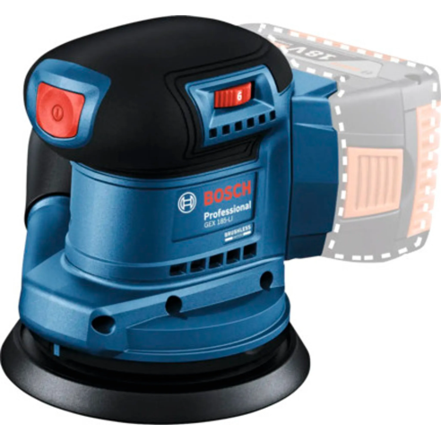 Bosch 06013A5020 Levigatrice eccentrica Gex 185-LI