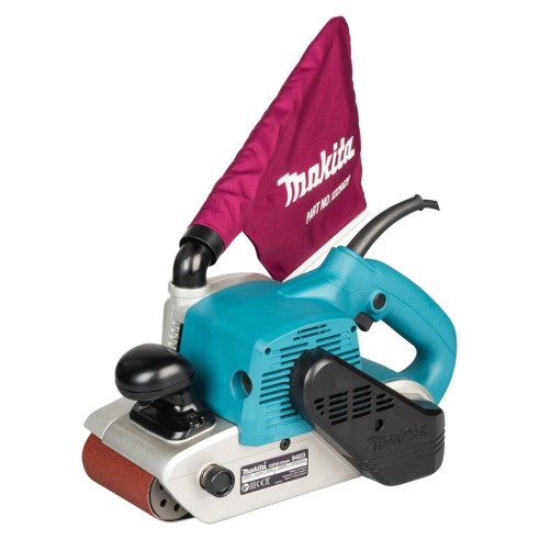 Makita 9403J Levigatrice a nastro 1.200W, vel. vuoto 500m/min, nastro: 100x610mm
